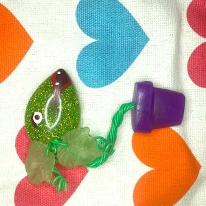 LITTLE SHOP OF HORRORS - Audrey II brooch